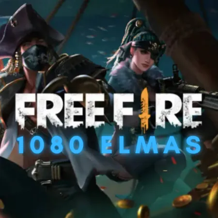 Free Fire 1080 Elmas